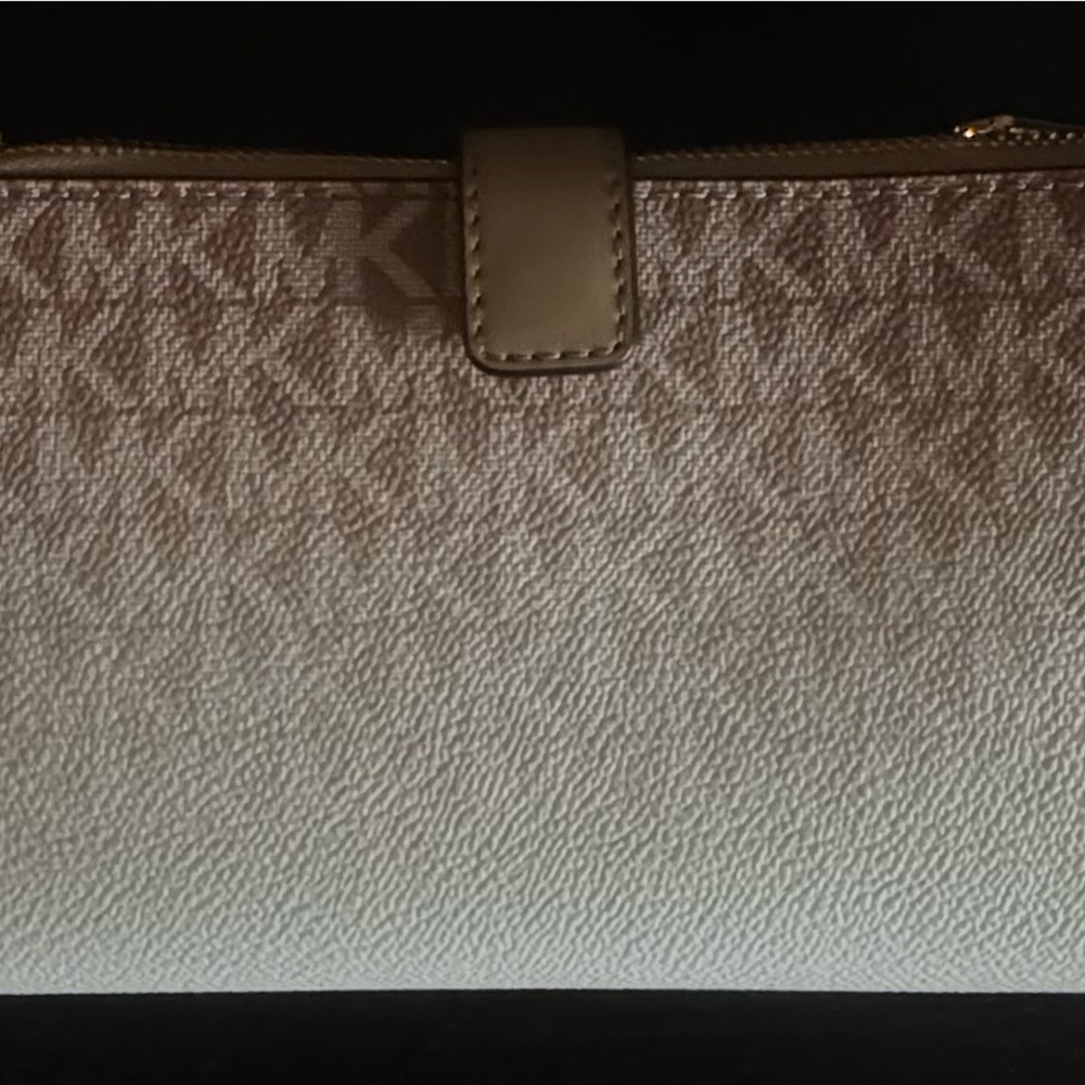 Michael Kors Tan Wallet with Strap